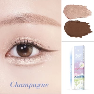 ดอลลี่อายจีวาน่า ติดทน กันน้ำ กันเหงื่อ สีชัดเหมาะกับผิวคนไทย Dandisnow Eyeshadow stick 2 in 1