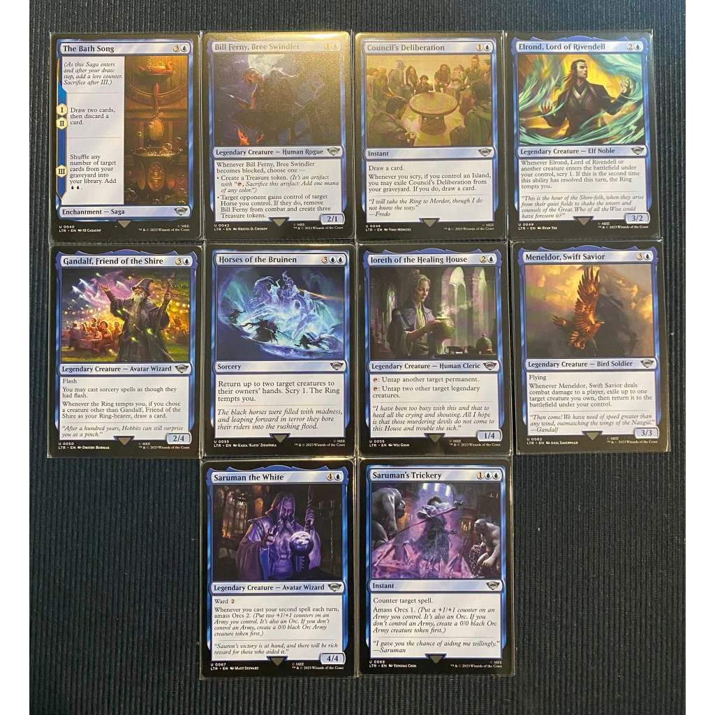 MtG Single Card: Lord of the Ring     BLUE     UNCOMMON     [LTR]