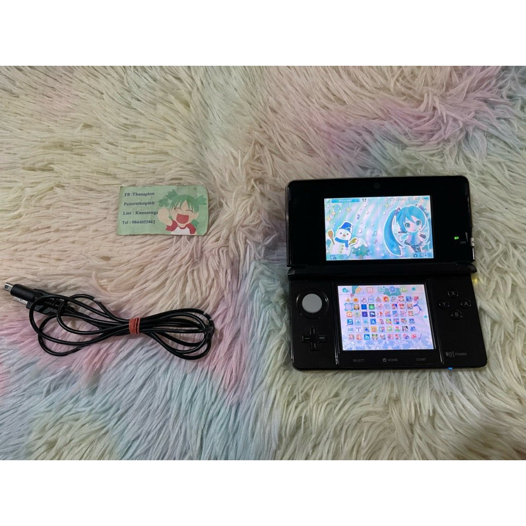 Nintendo 3ds,2ds 32,64 G มือ2 แปลงแล้วเมนู Eng สนใจทักมาสอบถามได้ครับ ไม่รีบไม่เป็นไรครับ ^^