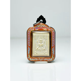 กรอบสำเร็จ พระคำข้าว พระผงของขวัญปากน้ำ ขนาด 1.9x2.6 cm. พระรุ่นเดียวกันแต่ขนาดไม่เท่ากัน รบกวนวัดขนาดพระก่อนสั่งซื้อ