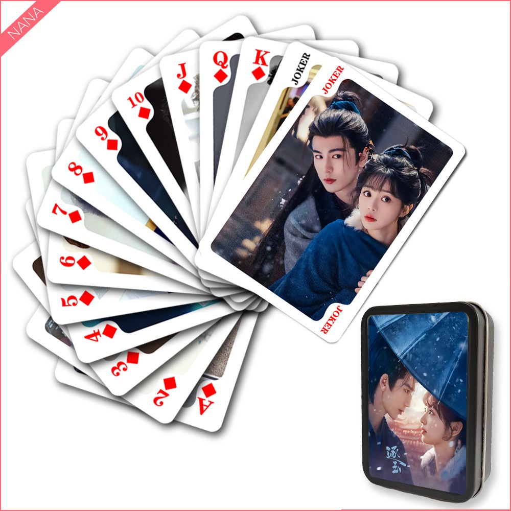 Pre Order🌈 เซทไพ่ การ์ดสะสม จางหลิงเฮ่อ อู่อันโหว ล่าหยก‼️รอของ15-25วัน