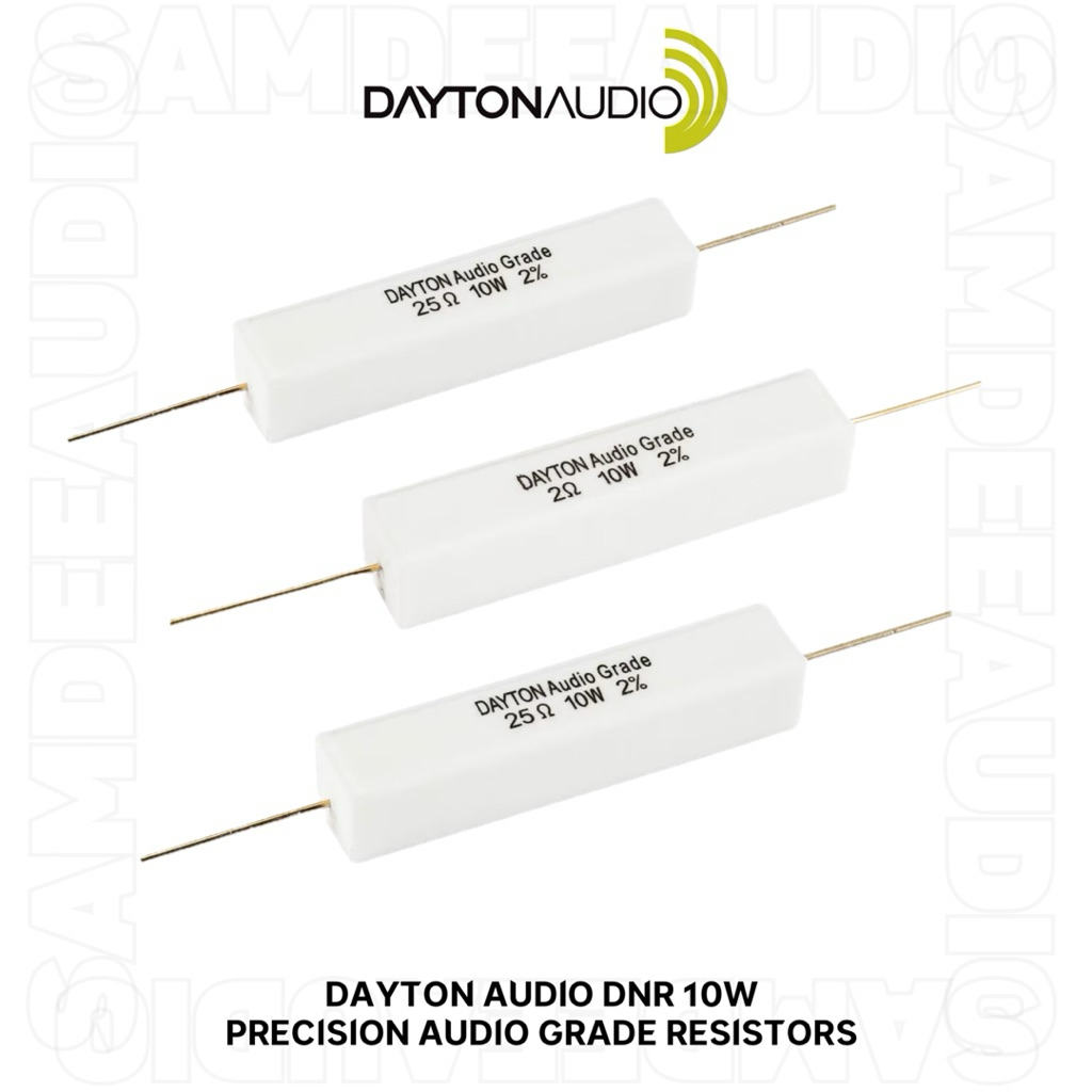 ราคาต่อ1ชิ้น/Dayton Audio DNR 10W Precision Audio Grade Resistors