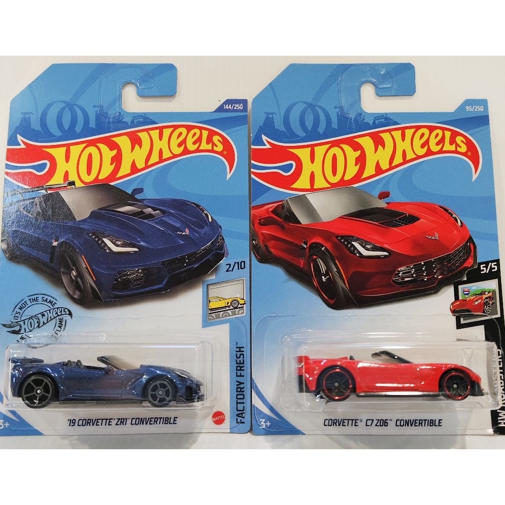 hotwheels ฮอทวีล corvette zr1 1:64