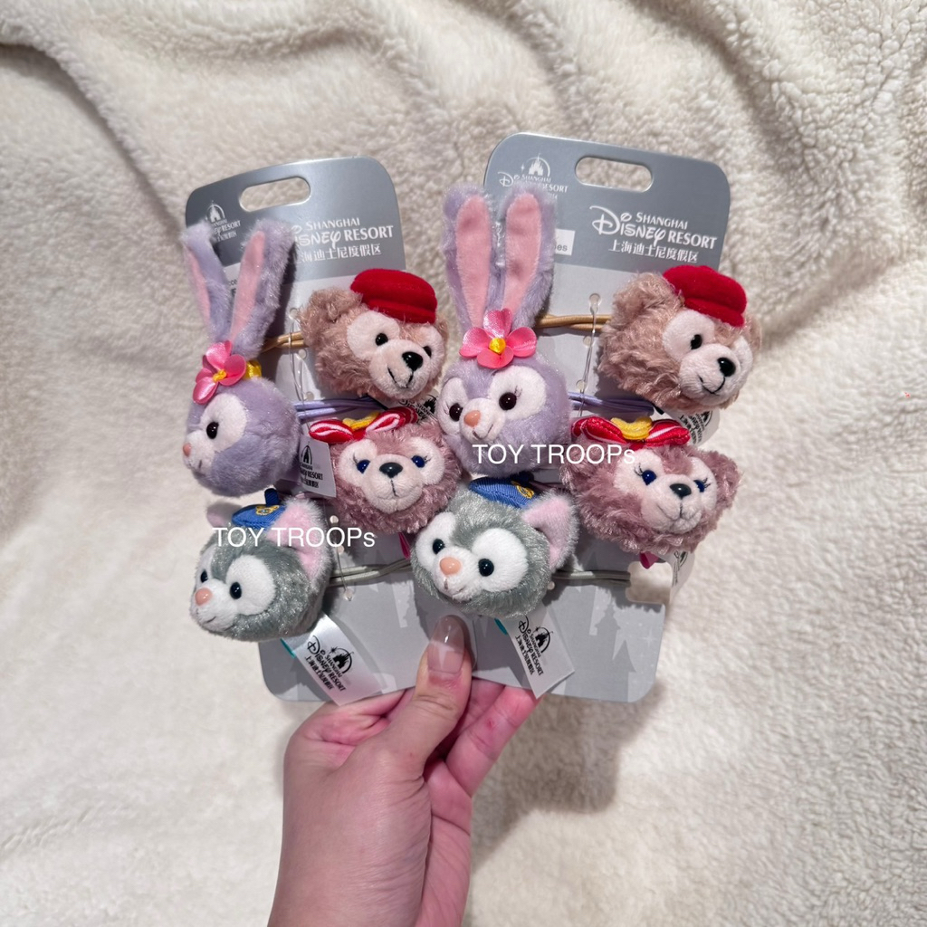 [พร้อมส่ง, ของแท้] เซตยางมัดผม Duffy and Friends