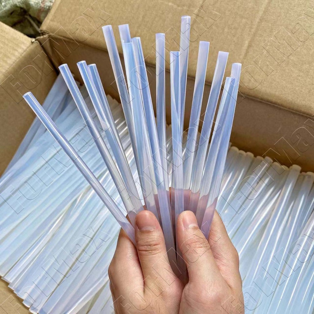 60pcs กาวร้อนแบบแท่ง ขนาดแท่ง 7/11มม เหมาะสำหรับปืนกาวไฟฟ้า ยึดติดแน่นมาก บรรจุ แท่งต่อแพ็ค