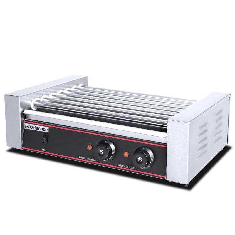 11 Roller Commercial Electric Hot Dog Grill Machine