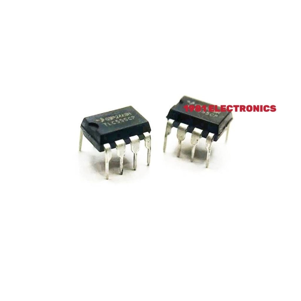 ราคาต่อ 1ตัว 👉👉 TLC555CP TLC555 IC Timer Circuit 2MHz. 8Pin,PDIP  ไอซี 8ขา 555