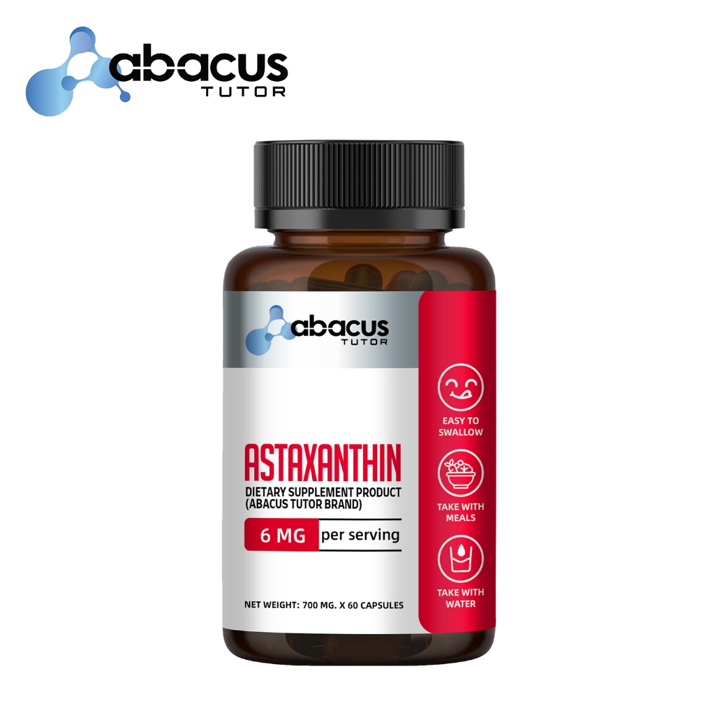 Abacus Tutor Astaxanthin 60 แคปซูล