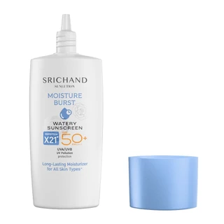 [ใหม่] SRICHAND ซันลูชั่น มอยส์เจอร์ เบิร์ส วอเทอรี่ ซันสกรีนSunlution Moisture Burst Watery Sunscreen SPF50+PA++++ 40ml