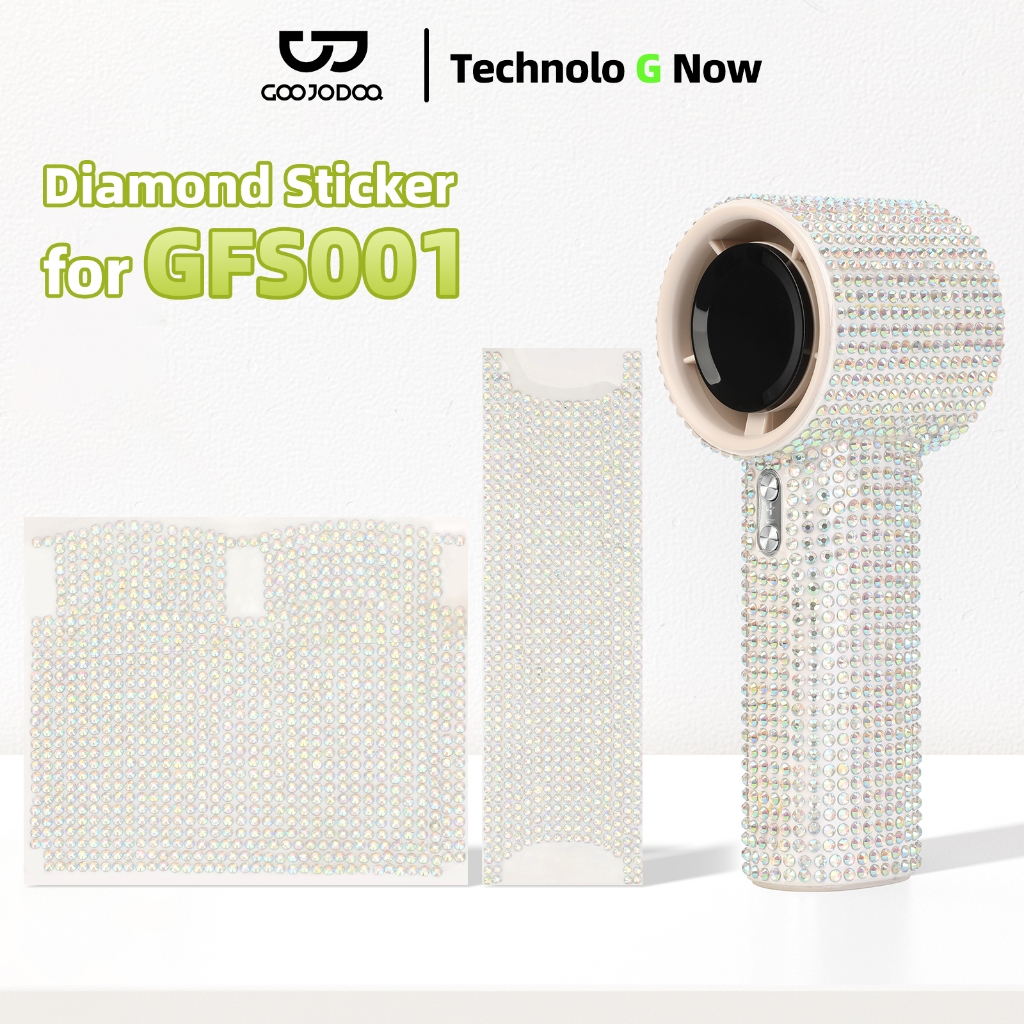 GOOJODOQ สติ๊กเกอร์เพชรสําหรับ GFS001 พัดลมความเร็วสูง สติ๊กเกอร์ sticker