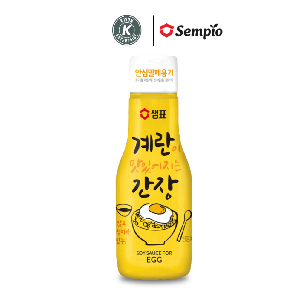 ซอสถั่วเหลืองสำหรับเหยาะไข่ดาว ตรา เซมเพียว (Soy Sauce for Eggs SEMPIO BRAND) 200ml