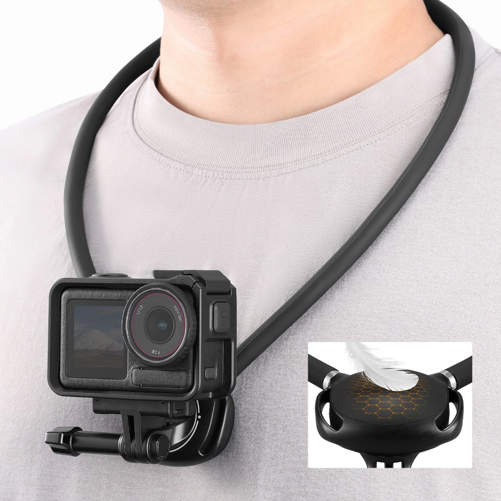 K&F CONCEPT Neck Mount สายคล้องคอ สำหรับถ่ายภาพ POV สำหรับGOPRO/DJI Action 6/5Pro/4/ Insta360 thumbnail 10