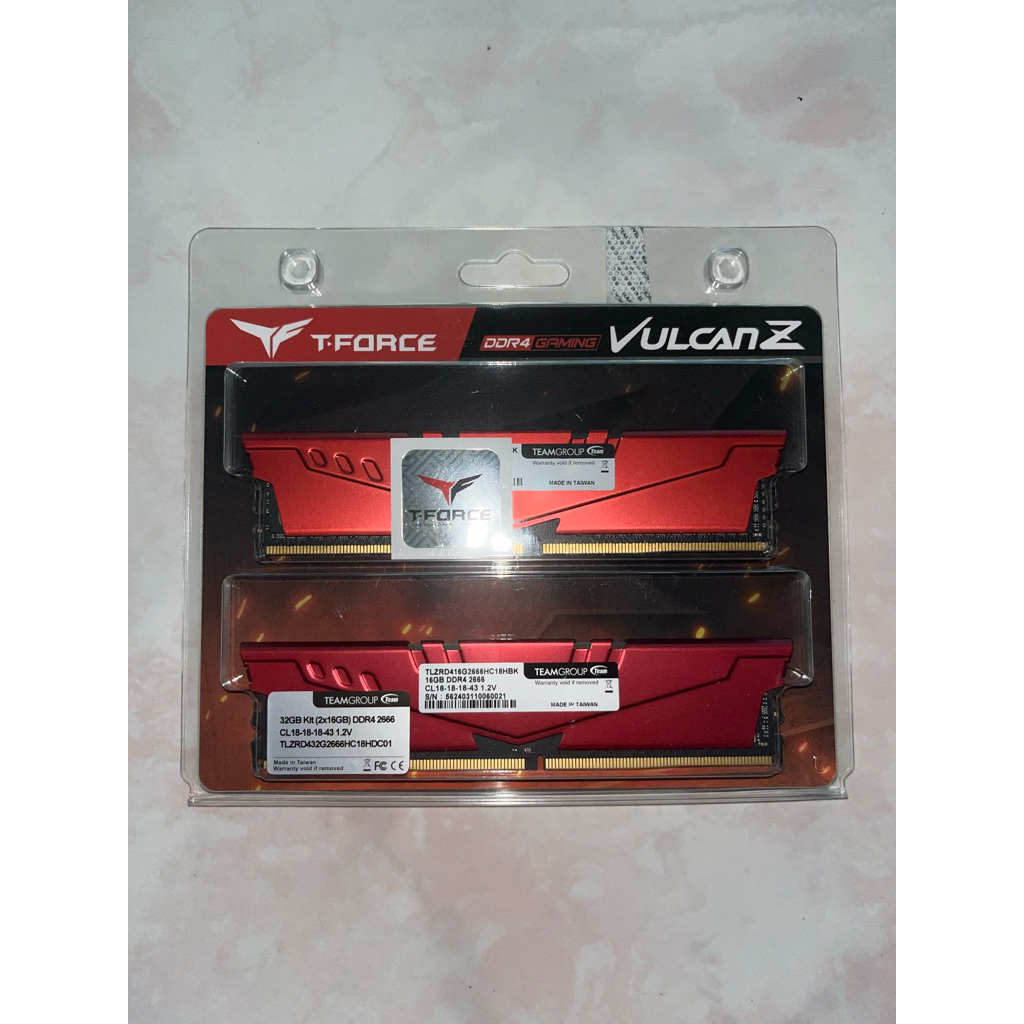 TForce DDR4 32GB (16GBx2)