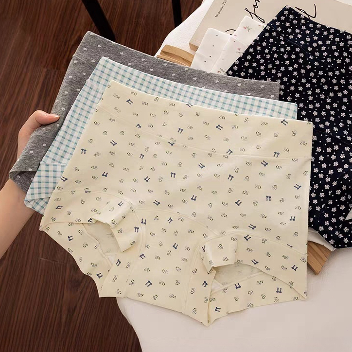 🌟M-2XL🌟กางเกงชั้นในสตรี ผลิตจากผ้าฝ้ายบาง เป้าป้องกันแบคทีเรีย นุ่ม ระบายอากาศได้ดี กางเกงบ็อกเซอร์ มีให้เลือกหลายสี