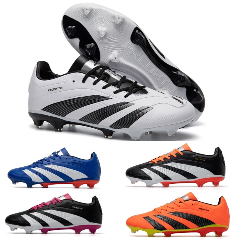 Predator League FG รองเท้าบอล รองเท้าสตั๊ดฟุตบอล รองเท้าฟุตบอลราคาถูกสำหรับผู้ชาย สินค้าพร้อมส่ง มีบริการเก็บเงินปลายทาง