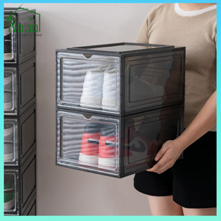 （ส่วนลดครั้งแรก）กล่องใส่รองเท้าพลาสติกใส เก็บรองเท้า รองเท้า…