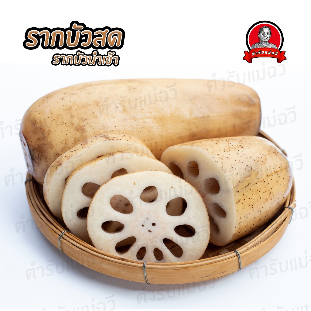 รากบัวสดนำเข้า เกรดพรีเมี่ยม ส่งจากไทย 1 กก. ต้มซุปอร่อยมากๆ เข้าใหม่สดๆทุกวัน จัดส่งไว