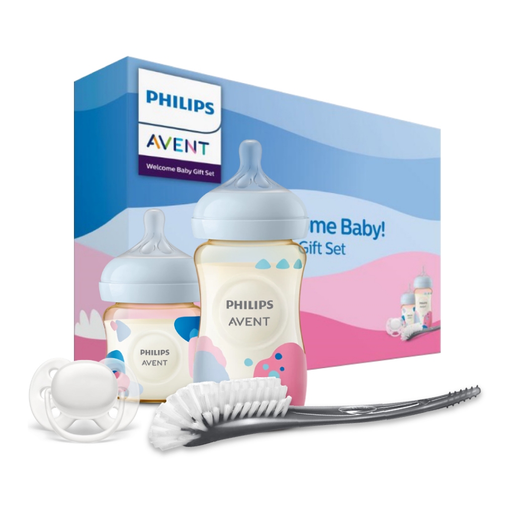 Philips Avent Welcome Baby Giftset เซ็ตของขวัญสุดพิเศษ ที่รวมไอเทมจำเป็นสำหรับหนูน้อยแรกเกิดไว้ในที่เดียว