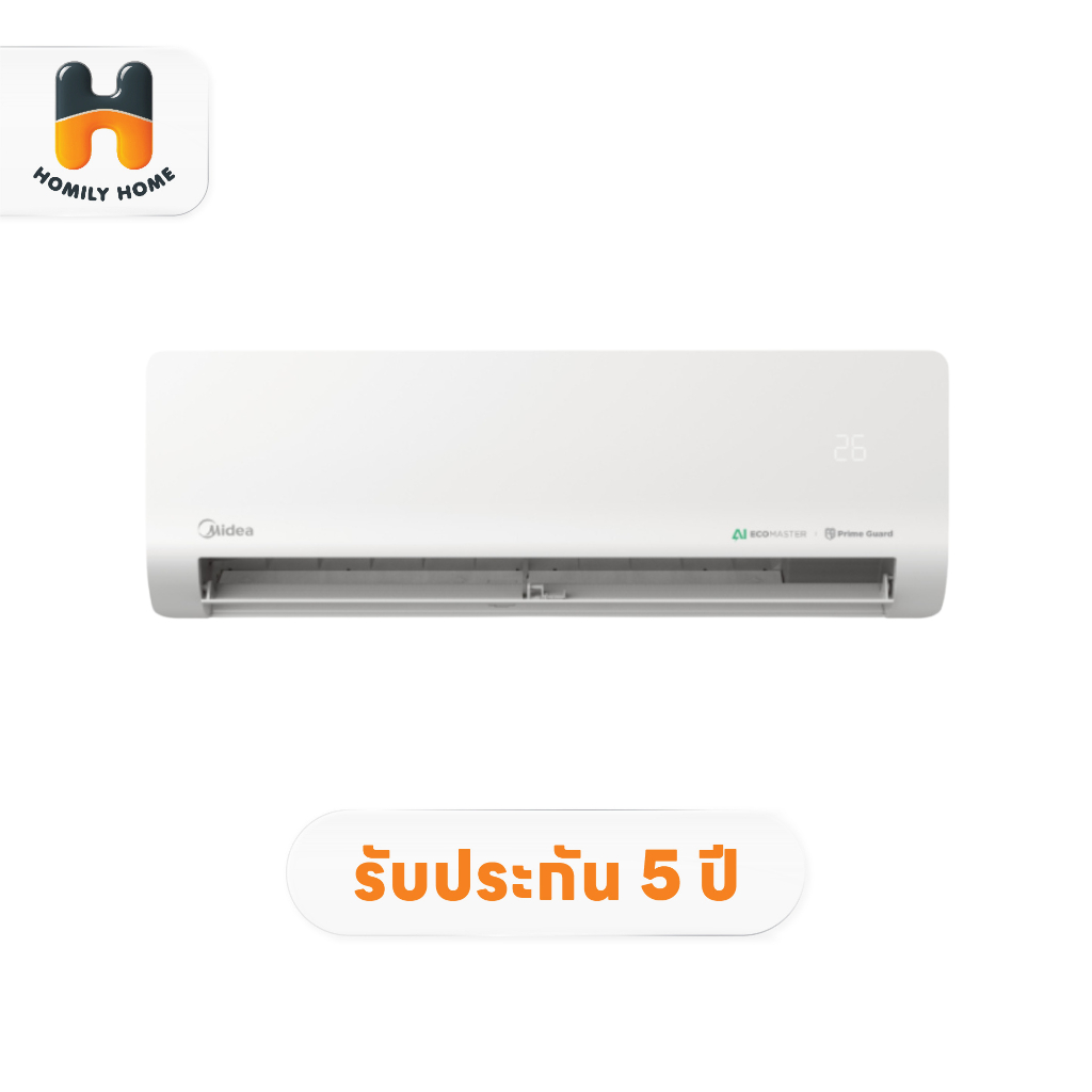 Midea แอร์ Inverter รุ่น Numen ขนาด 9000 BTU แอร์ติดผนัง , AI ECOMASTER, WIFI เครื่องปรับอากาศ