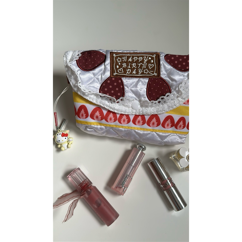 Dessert strawberry shortcake pouch collection รวมกระเป๋าขนมหวานน่ารักๆ ราคา ถูกที่สุด ดีลบีเคเค แกลเลอรีภาพที่ 9