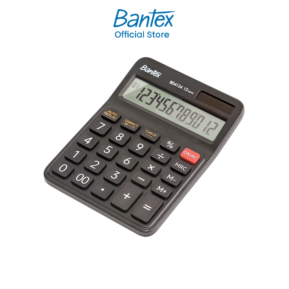 [แถมฟรี] Bantex เครื่องคิดเลขดิจิทัล เครื่องคิดเลข จอ12หลัก 240ฟังก์ชัน อุปกรณ์สํานักงาน Calculator