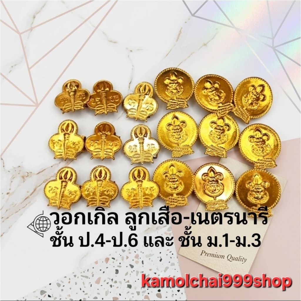 วอกเกิ้ล ลูกเสือ เนตรนารี ของสามัญและสามัญรุ่นใหญ่