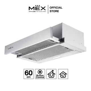 MEX รุ่น SLD62 เครื่องดูดควันสลิมไลน์ ขนาด 60 ซม. (ติดตั้งทั้งระบบต่อท่อออกนอกอาคารและหมุนเวียน)