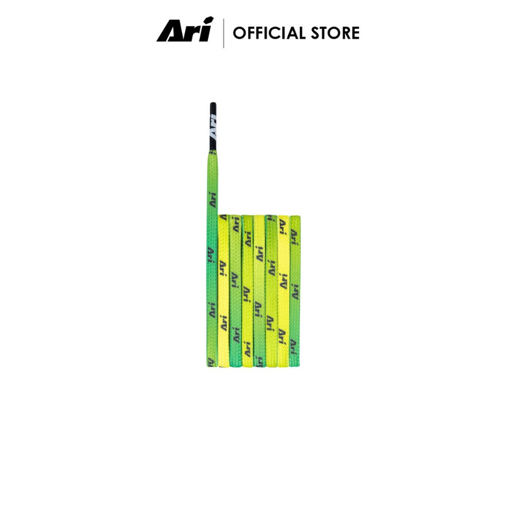 ARI GRADIENT SHOELACES - WHITE เชือกรองเท้า อาริ GRADIENT สีขาว