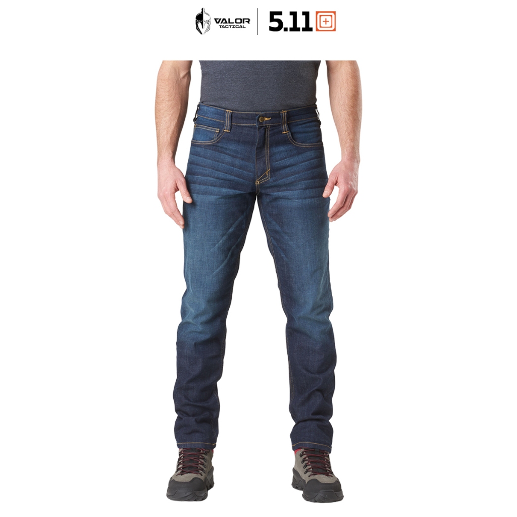 5.11 Tactical - Defender-Flex Slim Jean กางเกงยีนส์ ผู้ชาย ขายาว ผ้าเดนิมฟอก