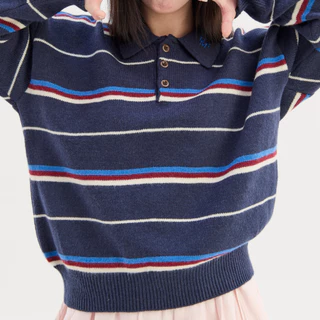 (พร้อมส่ง)Bemingtop1032(S-XL)-BMG Soft Stripe Polo — Everyday มีสไตล์ ใส่สบายทุกลายเส้น