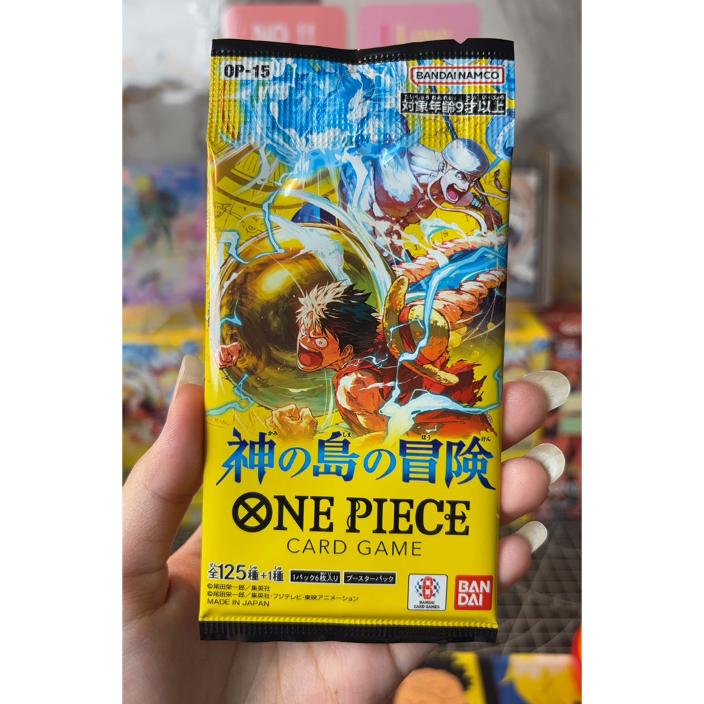 OP-15 การ์ดวันพีช JP (1 ซอง/6ใบ) พร้อมส่ง