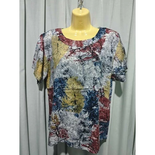 เสื้อคอกลมผ้าสปันจ์ ลายต้นไม้ สีสวย สวมใส่สบาย ไม่ร้อน สั่งวันนี้จัดส่งพรุ่งนี้ค่ะ ถ่ายวีดีโอขณะเปิดสินค้านะค่ะ