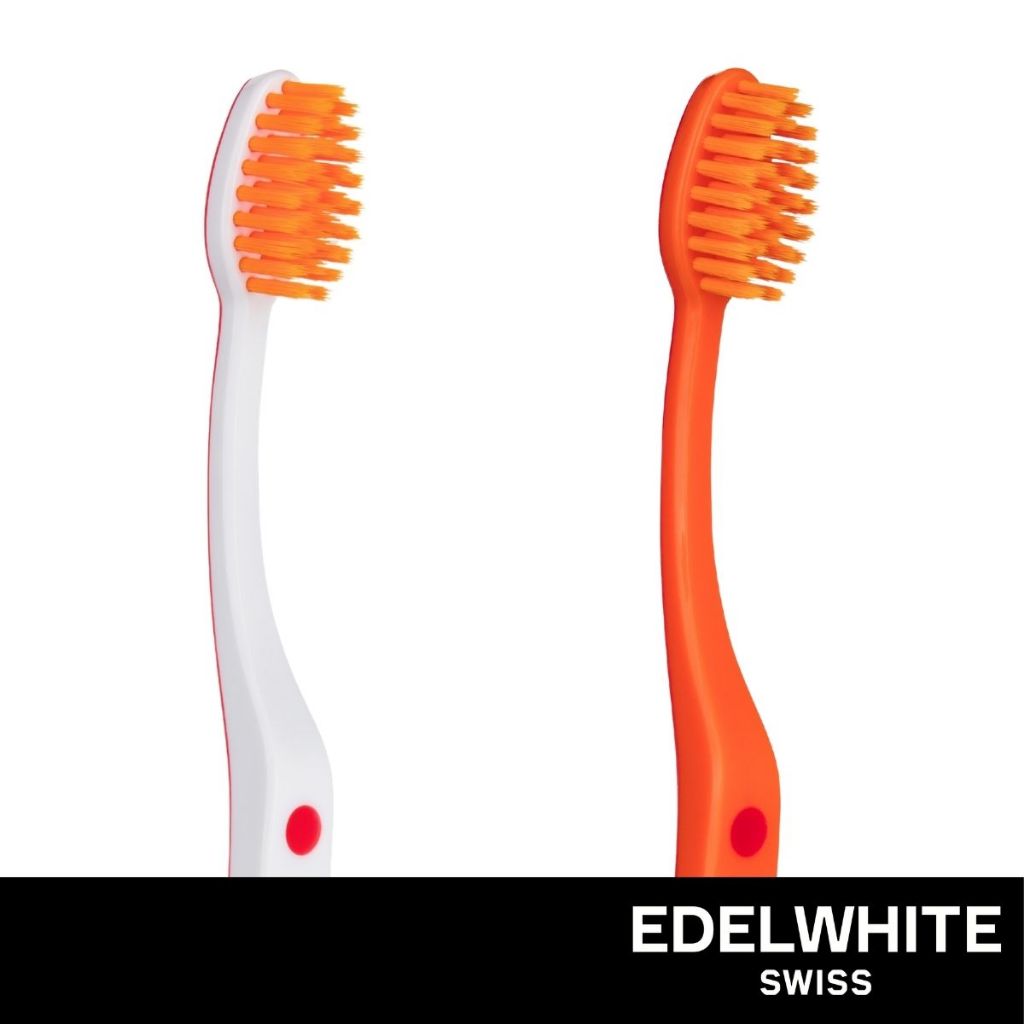 [ขนแปรงทะลุซอกฟัน] EDELWHITE Intensive Flosserbrush เอเดลไวท์ แปรงสีฟัน อินเทนซีฟ ฟลอสเซอร์บรัช