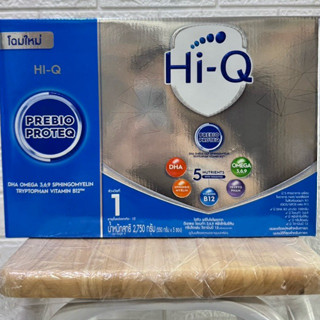 [นมผง] ไฮคิว พรีไบโอโพรเทก  สูตร 1 2750 กรัม นมผงสำหรับเด็กท…