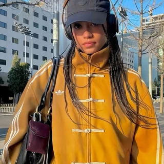 💫ของแท้ 100%💫adidas Originals CTT FW25 3.1 SOFT CNY New Year Jacket เสื้อโค้ท เสื้อผ้า ชุดคู่รัก