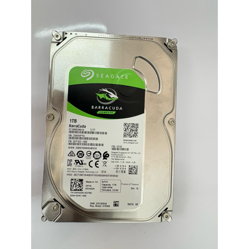 ฮาร์ดดิสก์ HHD Saegate 1TB