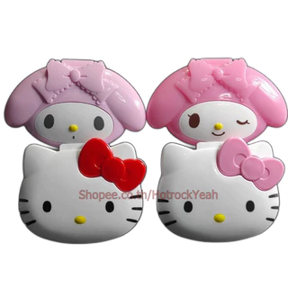 Hello Kitty & My Melody กล่องเก็บเครื่องประดับและกล่องใส่อุปกรณ์ นำเข้าญี่ปุ่นแท้ ใส่รีเทนเนอร์ได้