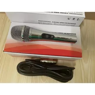 ไมค์โครโฟน พร้อมสาย PROFESSIONAL DYNAMIC MICROPHONE สายยาว 3 เมตร มีสวิทปิด เปิดในตัว ให้เสียงสมจริง ลดเสียงรบกวนรอบข้าง