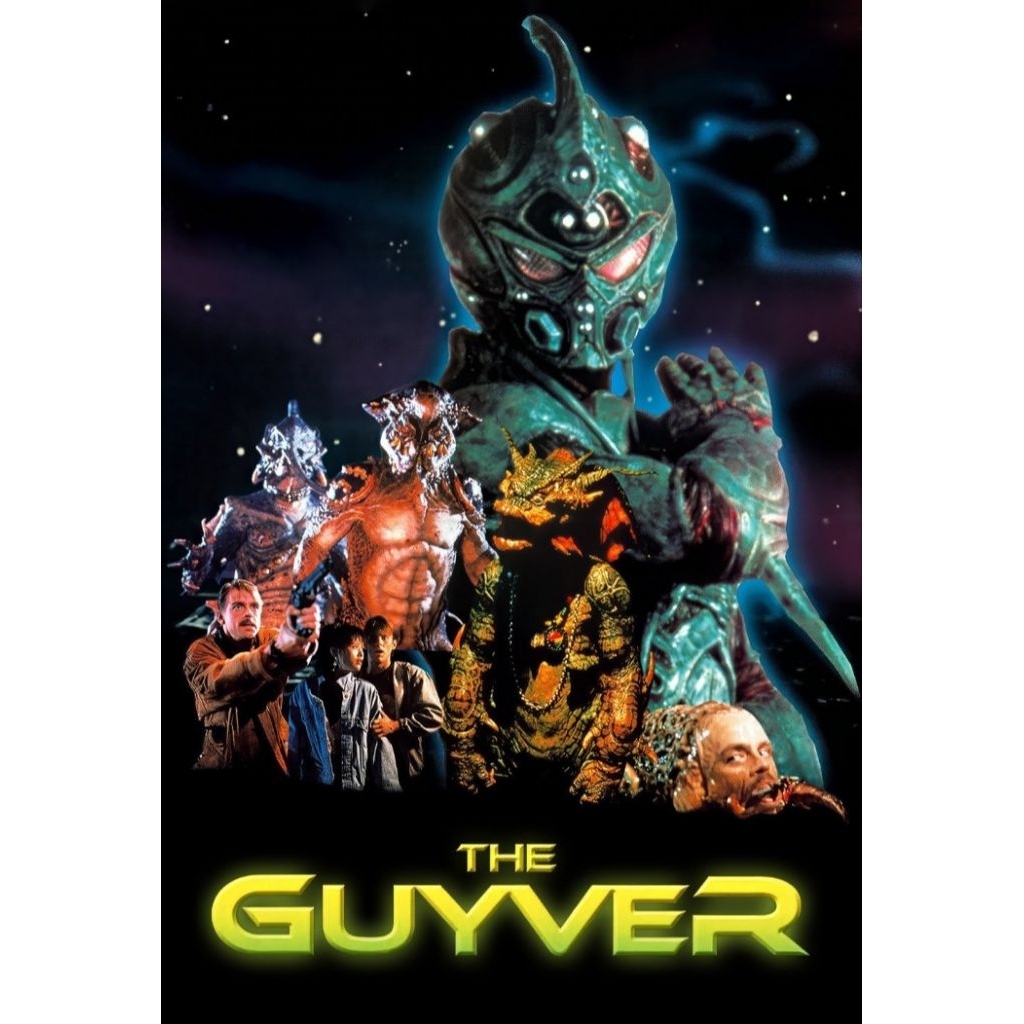 ของสะสมสำหรับเครื่องBlu-ray+DVD ปก+สกรีนแผ่น The Guyver (1991) กายเวอร์ มนุษย์เกราะชีวะ