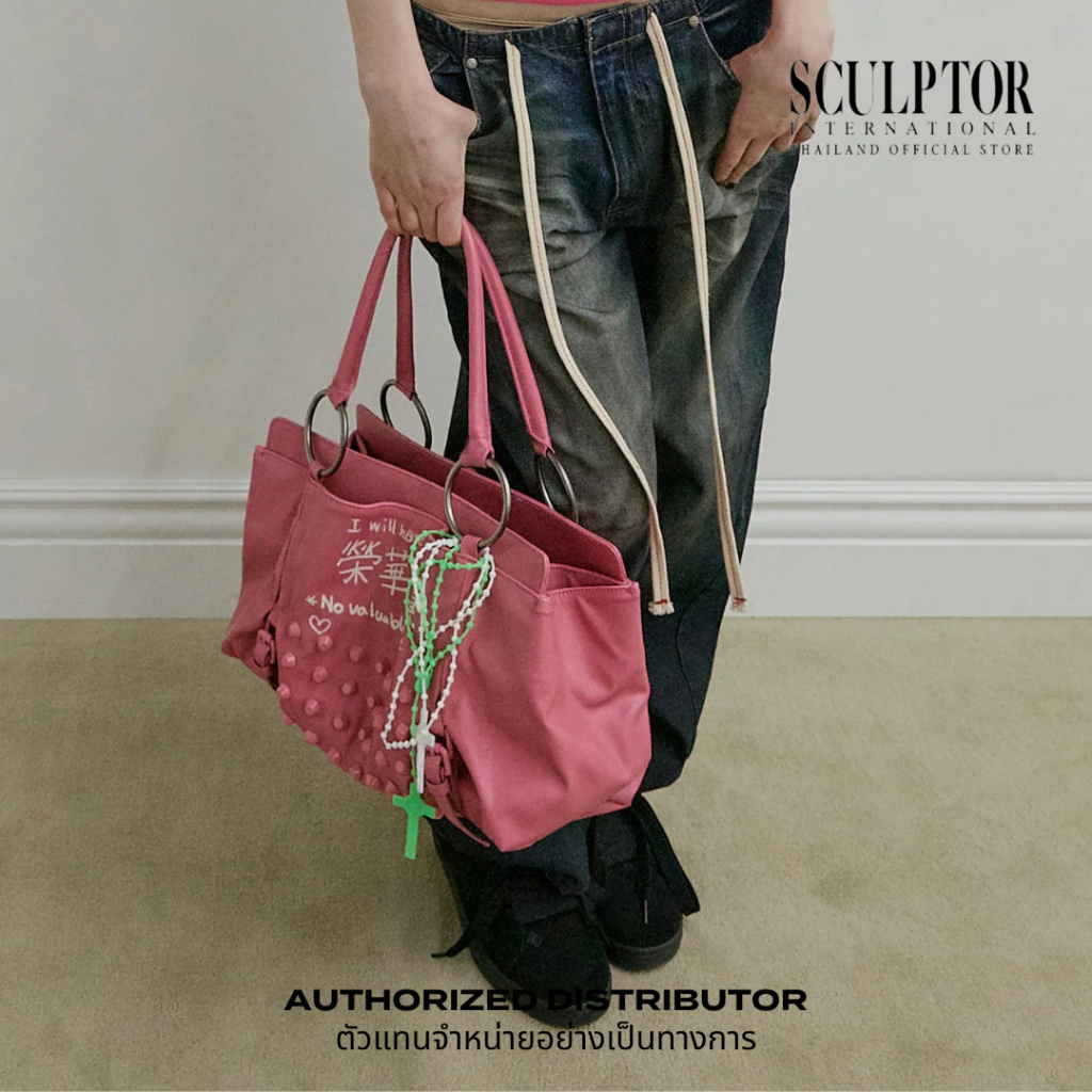 SCULPTOR® กระเป๋า Millionaire Tote Bag สี Acid Pink
