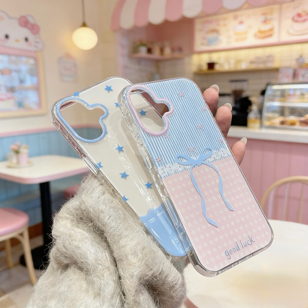 เคส ลายน่ารัก LUCKY พาสเทล สำหรับรุ่น IPHONE 11 12pm 13 13pm 14 14+ 14pm 15 15+ 15pm 16 16pm 17 17pro 17pm