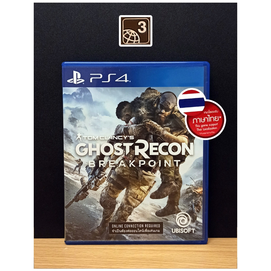 PS4 Games : Ghost Recon Breakpoint (รองรับภาษาไทย🇹🇭) มือ2