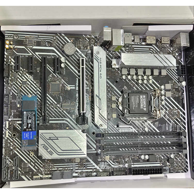 MAINBOARD1200 ASUS PRIME H570-PLUS + SN550 PCIe/NVMe M.2 1TB (มือสอง)
