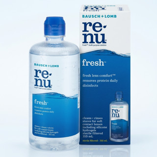 Renu รีนิว เฟรช มัลติเพอร์โพสโซลูชั่น น้ำยาล้างคอนแแทคเลนส์ …