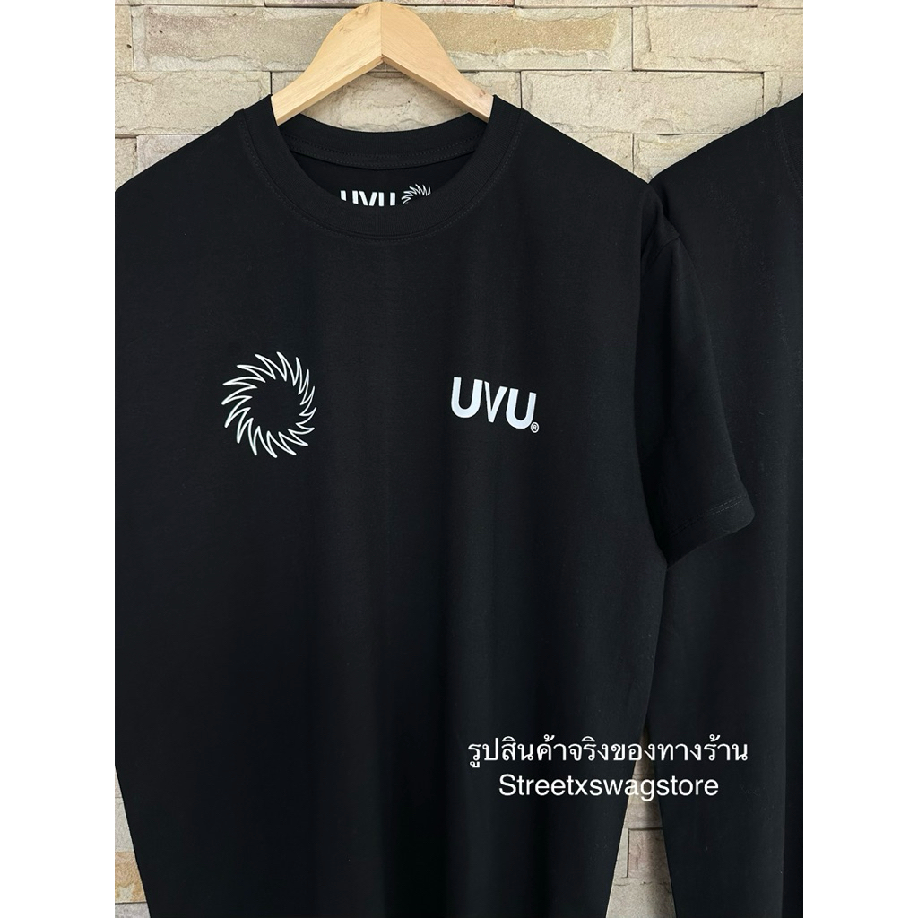 (ลงใหม่) ยูวี รันนิ่ง T-shirt( black/white) cotton none-reflex(พร้อมส่ง) ราคา ถูกที่สุด ดีลบีเคเค แกลเลอรีภาพที่ 6