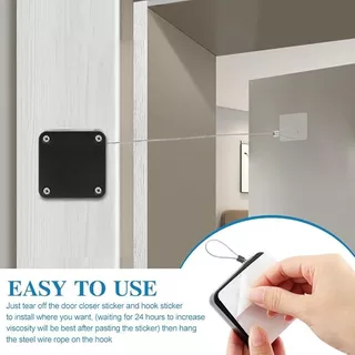 อุปกรณ์ปิดประตูอัตโนมัติ Door Closer ตัวปิดประตูอัตโนมัติ สลิง สำหรับปิดประตูอัตโนมัต