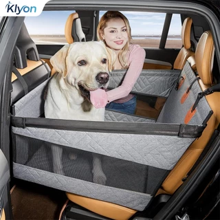 KLYON แผ่นรองสัตว์เลี้ยงในรถยนต์ พับเก็บได้ ระบายอากาศดี กันน้ำ ปลอดภัย สำหรับสุนัขแมว ใช้ในรถสะดวก