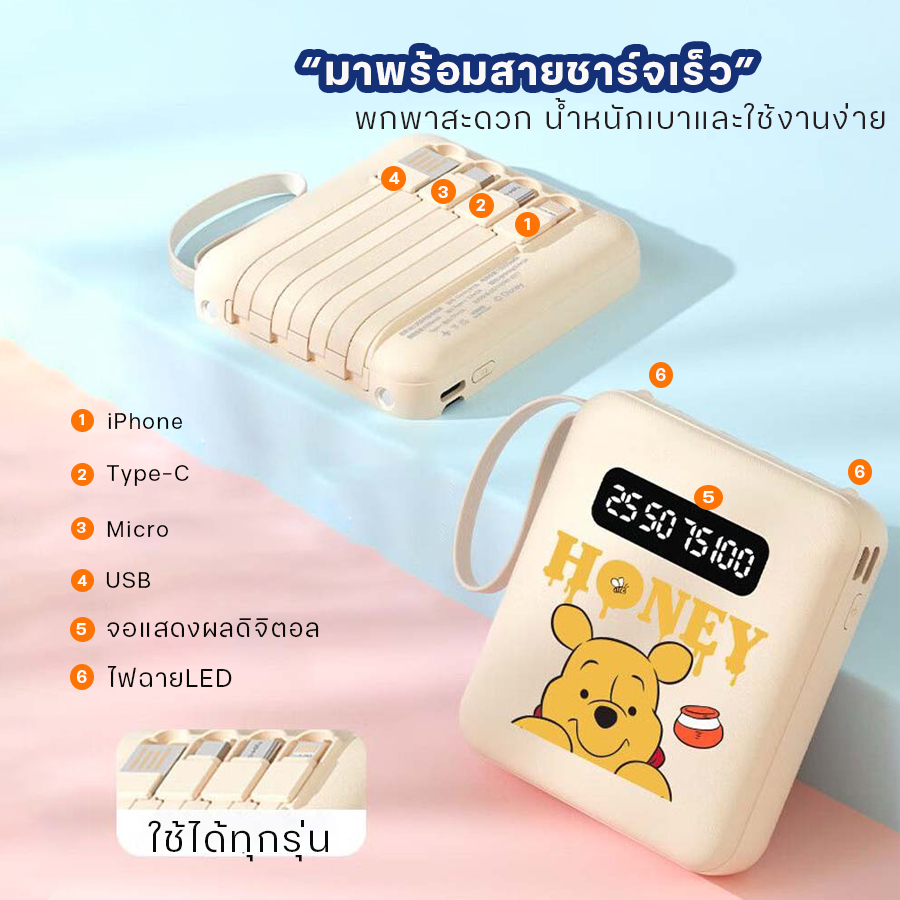 ELRRO[รับรอง CCC] Power Bank 30000mAh 120W แบตสำรองของแท้ คุณภาพดี powerbankCharger for Samsung iPhone oppo ราคา ถูกที่สุด ดีลบีเคเค แกลเลอรีภาพที่ 7