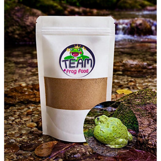 อาหารปั้นกบAF-100gโปรตีนสูงอาหารกบฮอร์นฟรอกTeamfrogfood