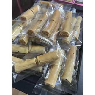 ขนมทองพับทองม้วนสอดไส้ โฮมเมด 16 ชิ้น หวานน้อย ใช้น้ำตาลมะพร้าว